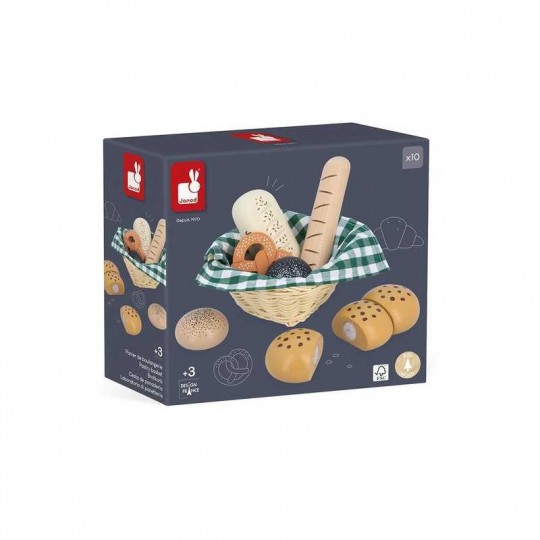 Panier de boulangerie Mamie Soleil - Janod Janod - 3
