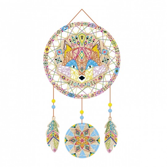 Les ateliers déco : Fils Tendus Attrape-Rêves Lumineux Renard - Janod Janod - 2