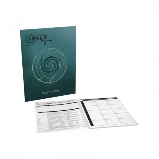 Chroniques Oubliées Cthulhu Origines - Dossier de personnages Black Book Editions - 1
