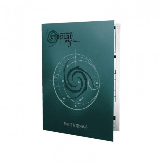 Chroniques Oubliées Cthulhu Origines - Dossier de personnages Black Book Editions - 2