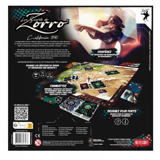 Les Secrets de Zorro Double Combo Games - 2