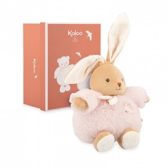 Peluche lapin Patapouf Rose 17 cm - Kaloo kaloo - 2