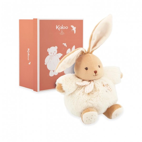 Peluche lapin Patapouf Crème 17 cm - Kaloo kaloo - 2