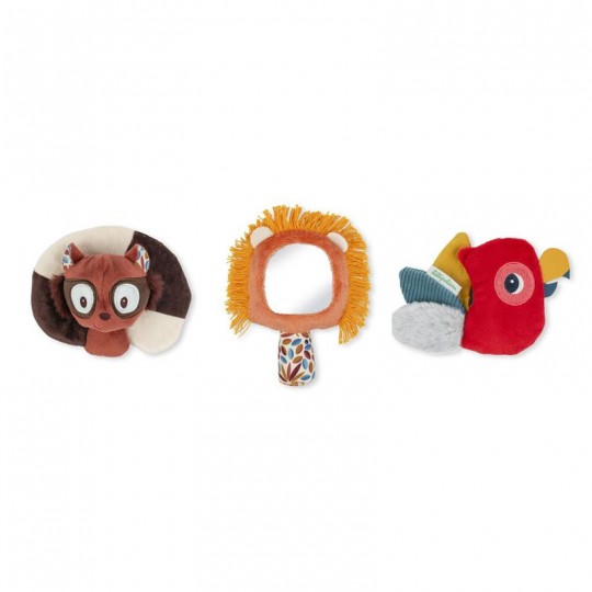Set de découvertes sensorielles Jack le lion - Lilliputiens Lilliputiens - 1