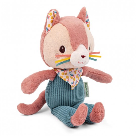 Peluche câline Jeanne le chat - Lilliputiens Lilliputiens - 1