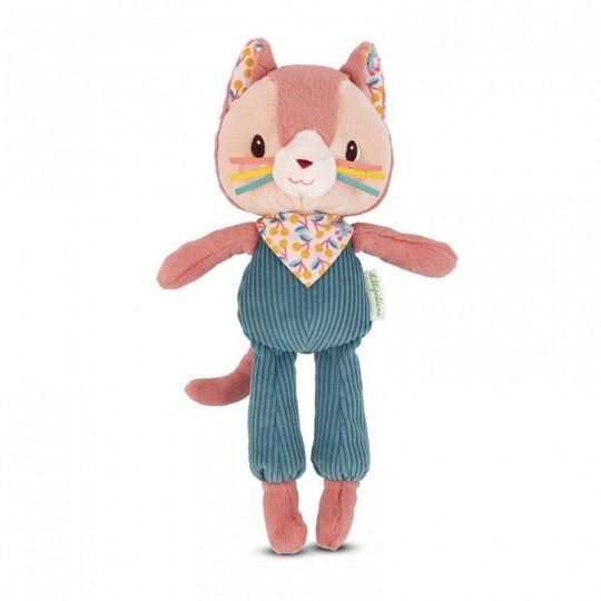 Peluche câline Jeanne le chat - Lilliputiens Lilliputiens - 2