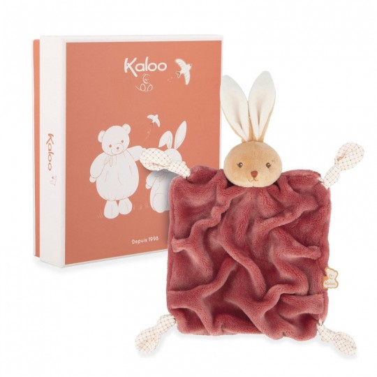 Doudou lapin Bordeaux - Kaloo kaloo - 2