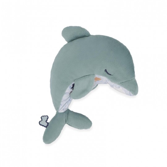Peluche bouillotte chaud et froid Dauphin 24 cm - Kaloo kaloo - 1