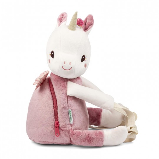 Sac à dos doux Lena la licorne - Lilliputiens Lilliputiens - 1