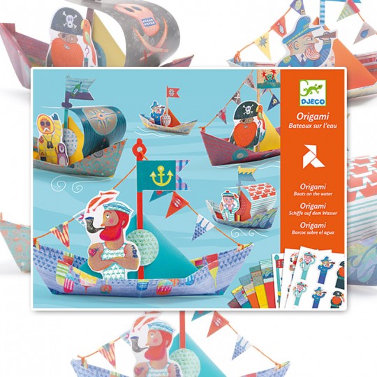 Origami - Bateaux sur l'eau Djeco - 6