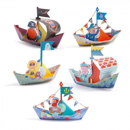 Origami - Bateaux sur l'eau Djeco - 2