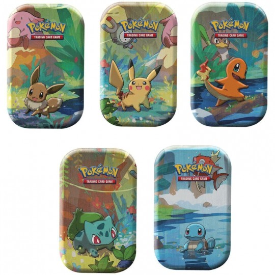 Pokemon : Mini Tin Amis de Kanto Pikachu et Magneti Pokémon - 2