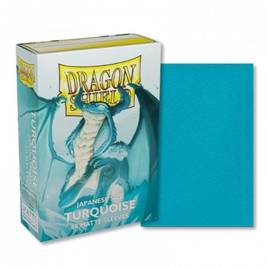 60 Sleeves Dragon Shield : Dual Matte Glacier Dragon Shield - 2