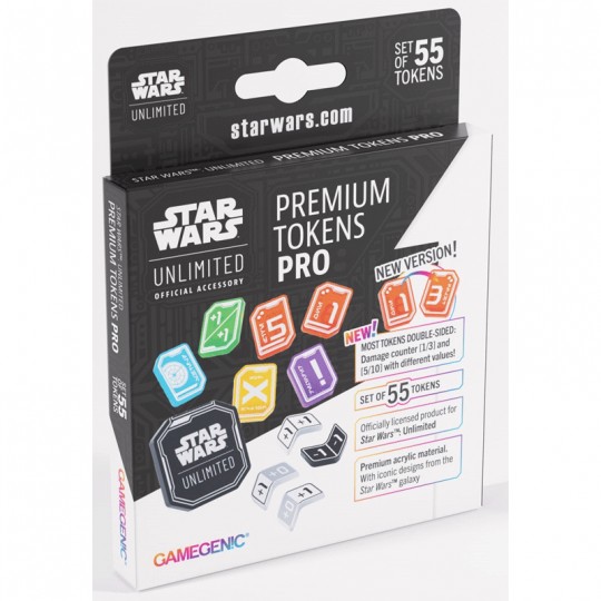 GG : SW Unlimited Acrylic Tokens Pro Gamegenic - 1