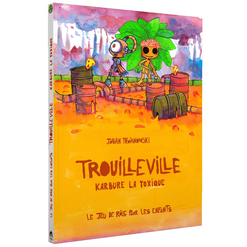 Boite de Trouilleville - Karbure la toxique : Jeu de rôle pour enfants