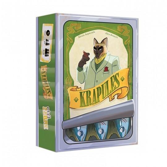 Krapules - Kitty Blinders vert ctrl ZÈBRE Éditions - 1