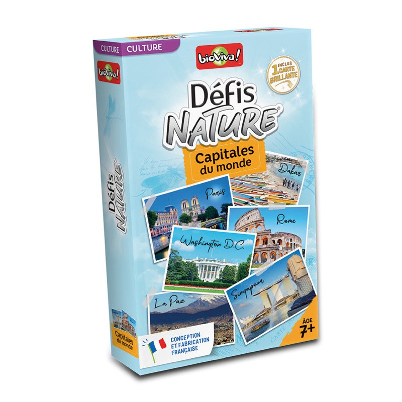 Boite de Défis Nature - Capitale du monde