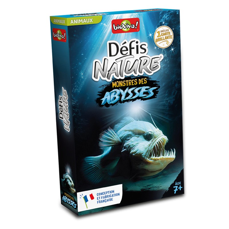 Boite de Défis Nature - Monstres des abysses