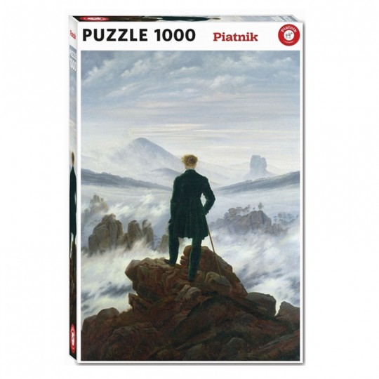 Puzzle 1000 pcs Caspar David Friedrich : Le Voyageur - Piatnik Piatnik - 1