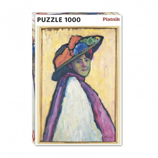 Puzzle 1000 pcs Portrait de Marianne Von Werefkin - Piatnik Piatnik - 1