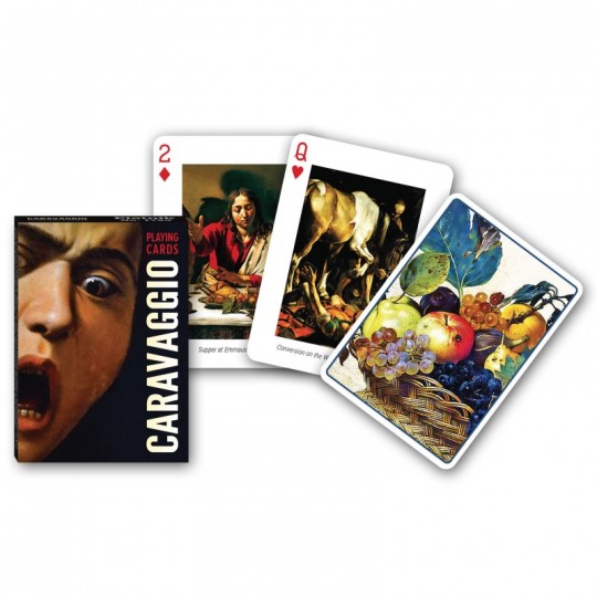 Jeu de 55 cartes Le Caravage - Piatnik Piatnik - 1