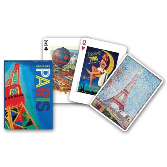 Jeu de 55 cartes Esprit de Paris - Piatnik Piatnik - 1