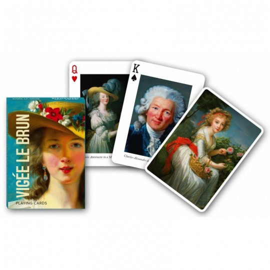 Jeu de 55 cartes Vigée Le Brun - Piatnik Piatnik - 1