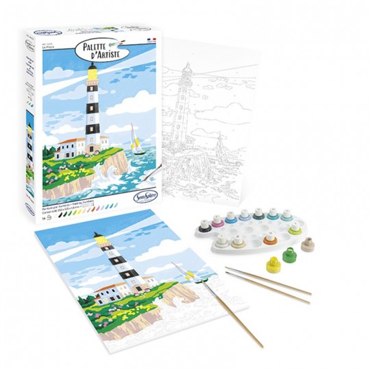 Palette d'artiste - Le phare SentoSphère - 2
