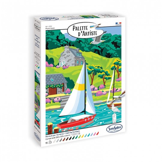Palette d'artiste - Pont-Aven SentoSphère - 2