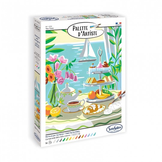Palette d'artiste - Tea time SentoSphère - 1