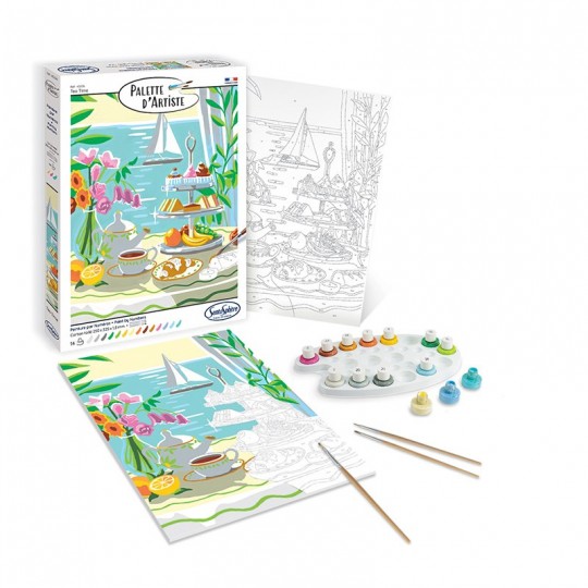 Palette d'artiste - Tea time SentoSphère - 2