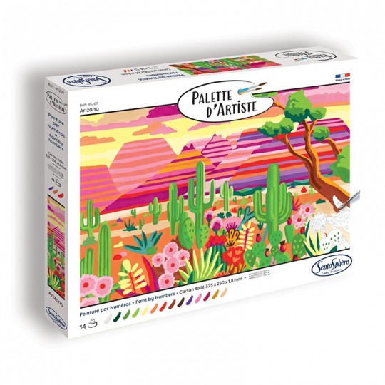 Palette d'artiste - Arizona SentoSphère - 1