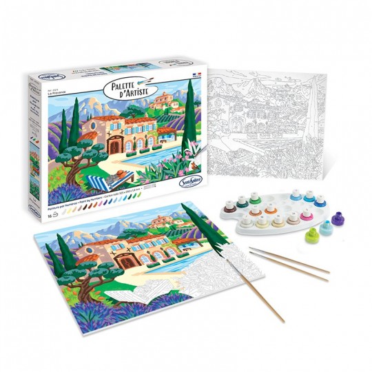 Palette d'artiste - La Provence SentoSphère - 1