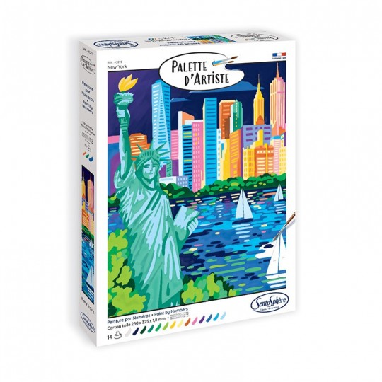 Palette d'artiste - New York SentoSphère - 1