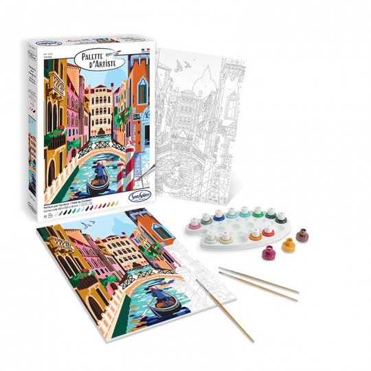 Palette d'artiste - Venise SentoSphère - 2