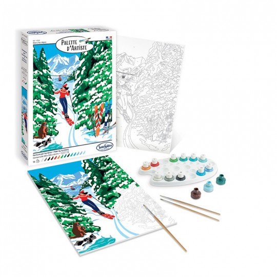 Palette d'artiste - Dans Les Alpes SentoSphère - 2