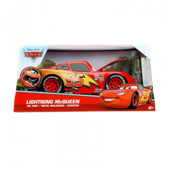 Miniature 1:24 Disney Cars Flash McQueen - Jada Toys Jada Toys - 2