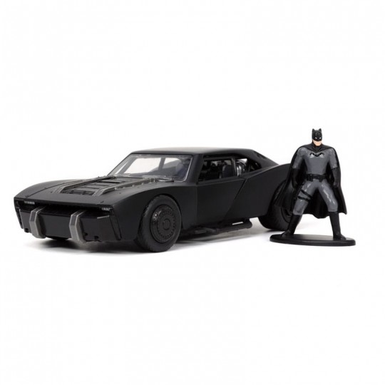 Miniature 1:32 DC Comics Batmobile the batman black 2022 avec figurine - Jada Toys Jada Toys - 1