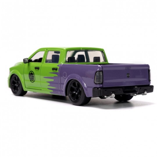 Miniature 1:24 DC Comics Dodge Ram 1500 Hulk 2014 avec figurine - Jada Toys Jada Toys - 2