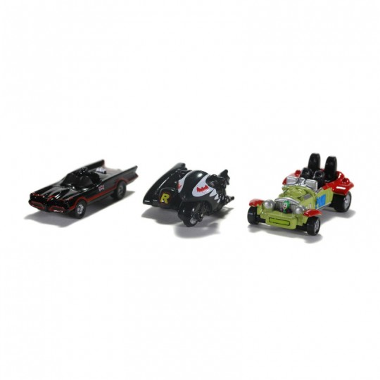 Miniature DC Comics Nano véhicule Batman 2021 classic 3 pack - Jada Toys Jada Toys - 1