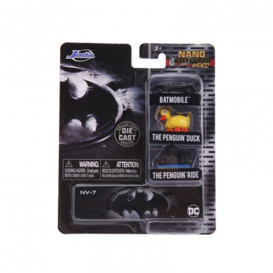 Miniature DC Comics Nano véhicule Batman 3 pack - Jada Toys Jada Toys - 1