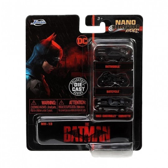 Miniature DC Comics Nano véhicule Batman 3 cars set - Jada Toys Jada Toys - 2