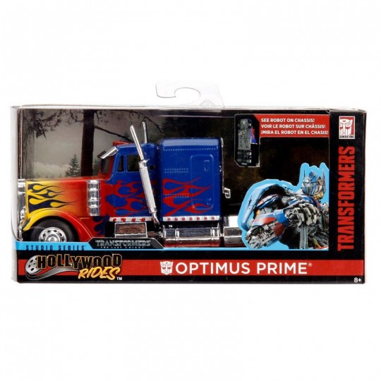 Miniature 1:32 TRANSFORMERS T1 Optimus Prime Blue - Jada Toys Jada Toys - 2