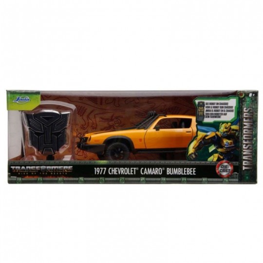 Miniature 1:24 TRANSFORMERS Chevrolet Camaro Bumblebee 1977 - Jada Toys Jada Toys - 2