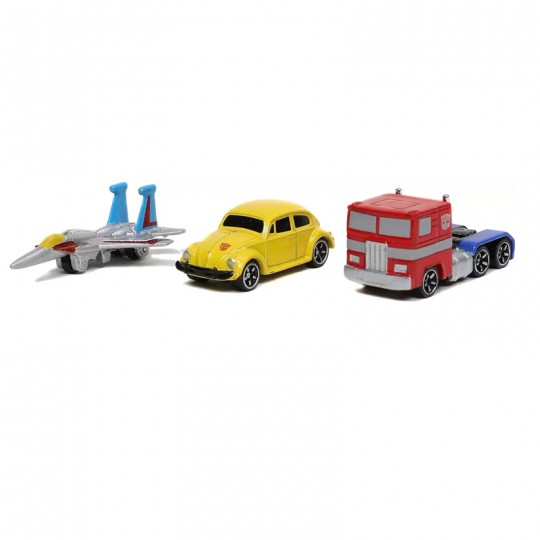 Miniature Nano véhicule TRANSFORMERS 3 cars set - Jada Toys Jada Toys - 1