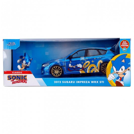 Miniature 1:24 Subaru Impreza WRX STI avec figurine Sonic 2012 - Jada Toys Jada Toys - 3