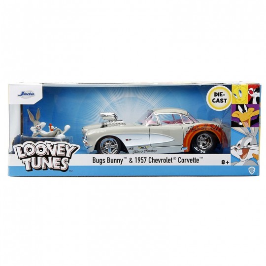Miniature 1:24 Chevrolet Corvette Bugs Bunny Figurine 1967 - Jada Toys Jada Toys - 1