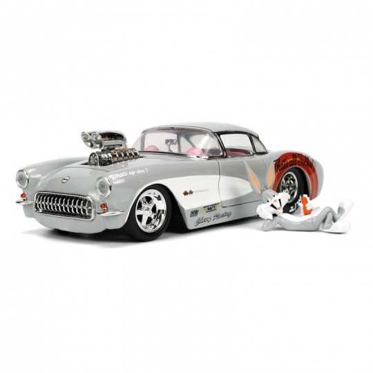 Miniature 1:24 Chevrolet Corvette Bugs Bunny Figurine 1967 - Jada Toys Jada Toys - 2