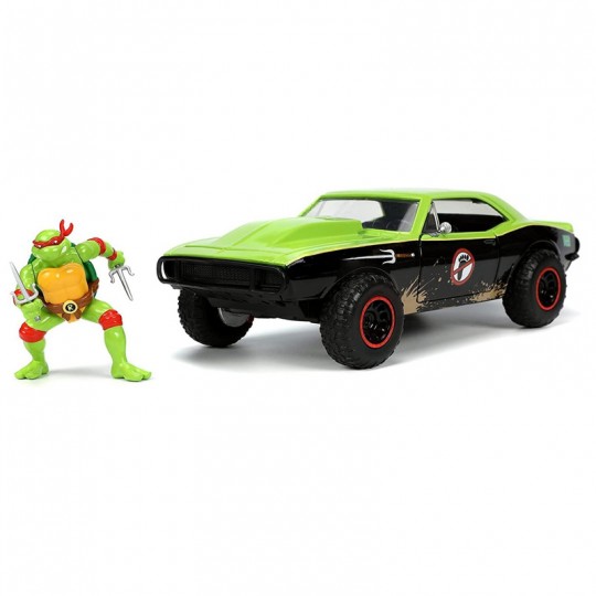 Miniature 1:24 Tortues Ninja Chevrolet Camaro 1967- Jada Toys Jada Toys - 1