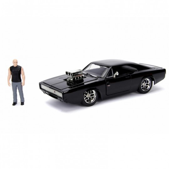 Miniature 1:24 Fast & Furious Dodge Charger  avec figurine Dom Toretto 1970 - Jada Toys Jada Toys - 2